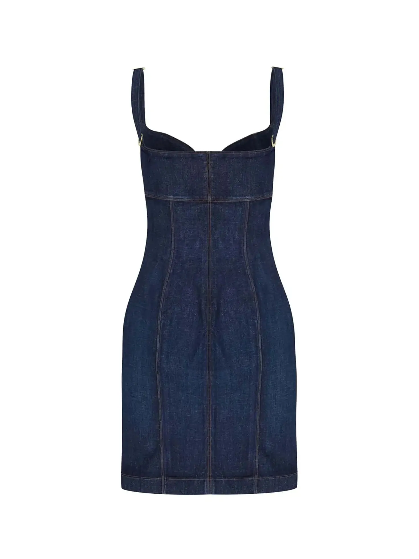 ABITO DONNA - GUESS APPAREL BLU - W6RK95 D6881