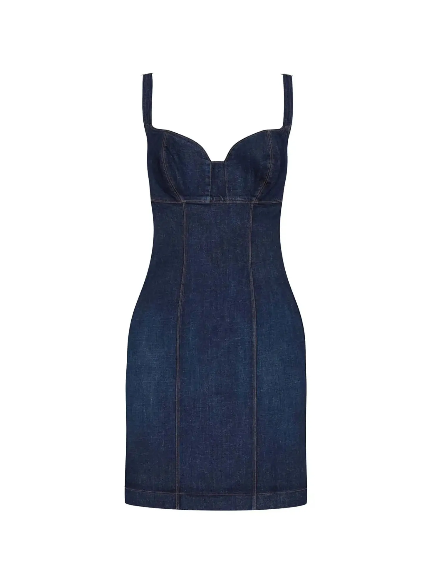 ABITO DONNA - GUESS APPAREL BLU - W6RK95 D6881