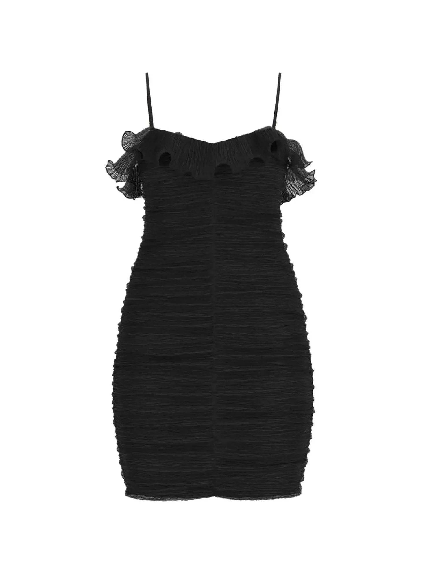 ABITO DONNA - GUESS APPAREL NERO - W6RK80 WI342