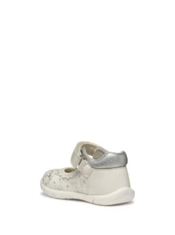 BALLERINA BAMBINA - GEOX BIANCO-ARGENTO - B556DB 054AJ