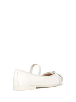 BALLERINA RAGAZZA - GEOX BIANCO - J6555A 00085
