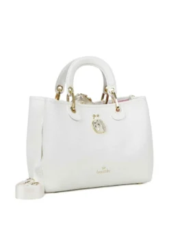 BORSA A MANO DONNA - BRACCIALINI BIANCO - B18850-YY