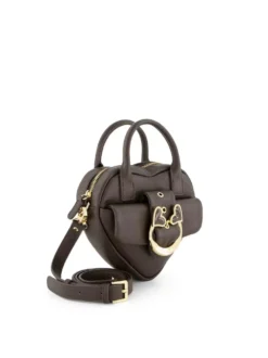 BORSA A MANO DONNA - BRACCIALINI MARRONE - B19327-PP