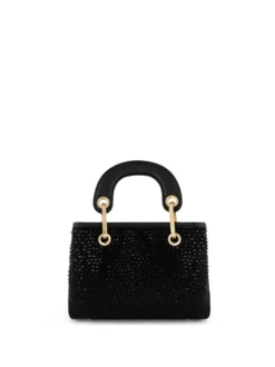BORSA A MANO DONNA - BRACCIALINI NERO - B19242-YY