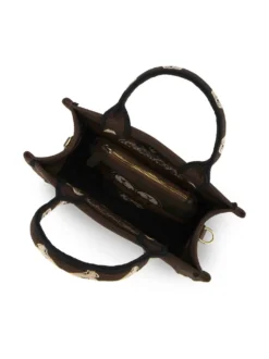 BORSA A MANO DONNA - BRACCIALINI MARRONE - B19281-TY