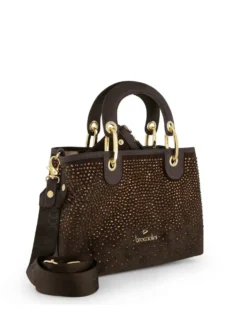 BORSA A MANO DONNA - BRACCIALINI MARRONE - B19241-YY