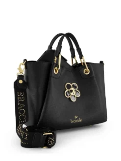 BORSA A MANO DONNA - BRACCIALINI NERO - B19211-YY