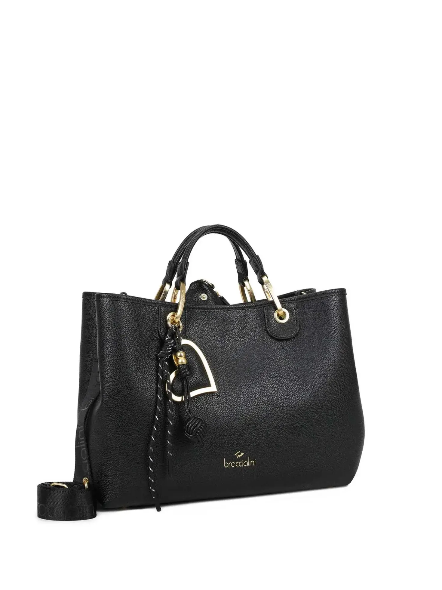 BORSA A MANO DONNA - BRACCIALINI NERO - B18840-YY