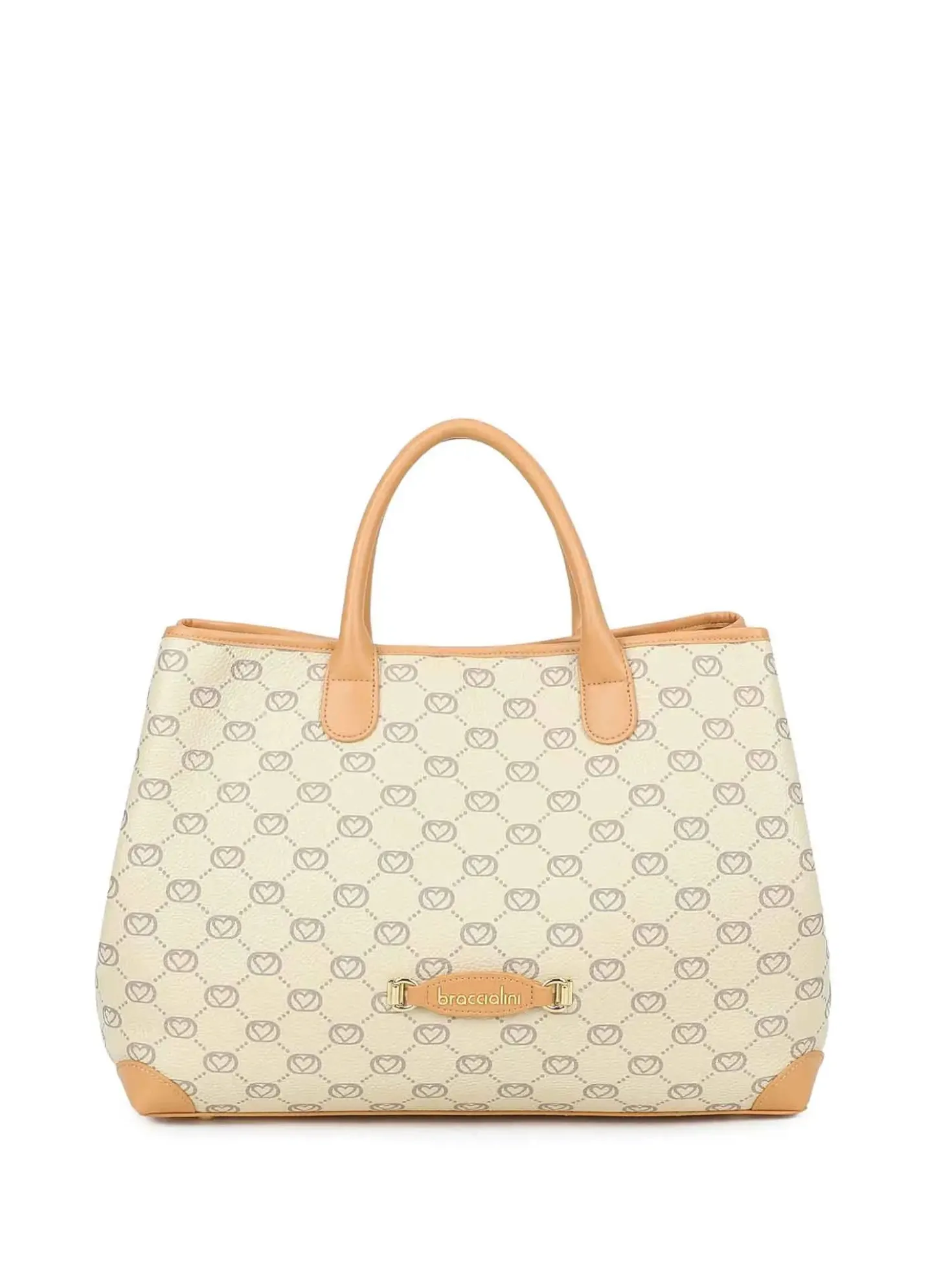 BORSA A MANO DONNA - BRACCIALINI BEIGE - B19051-PP