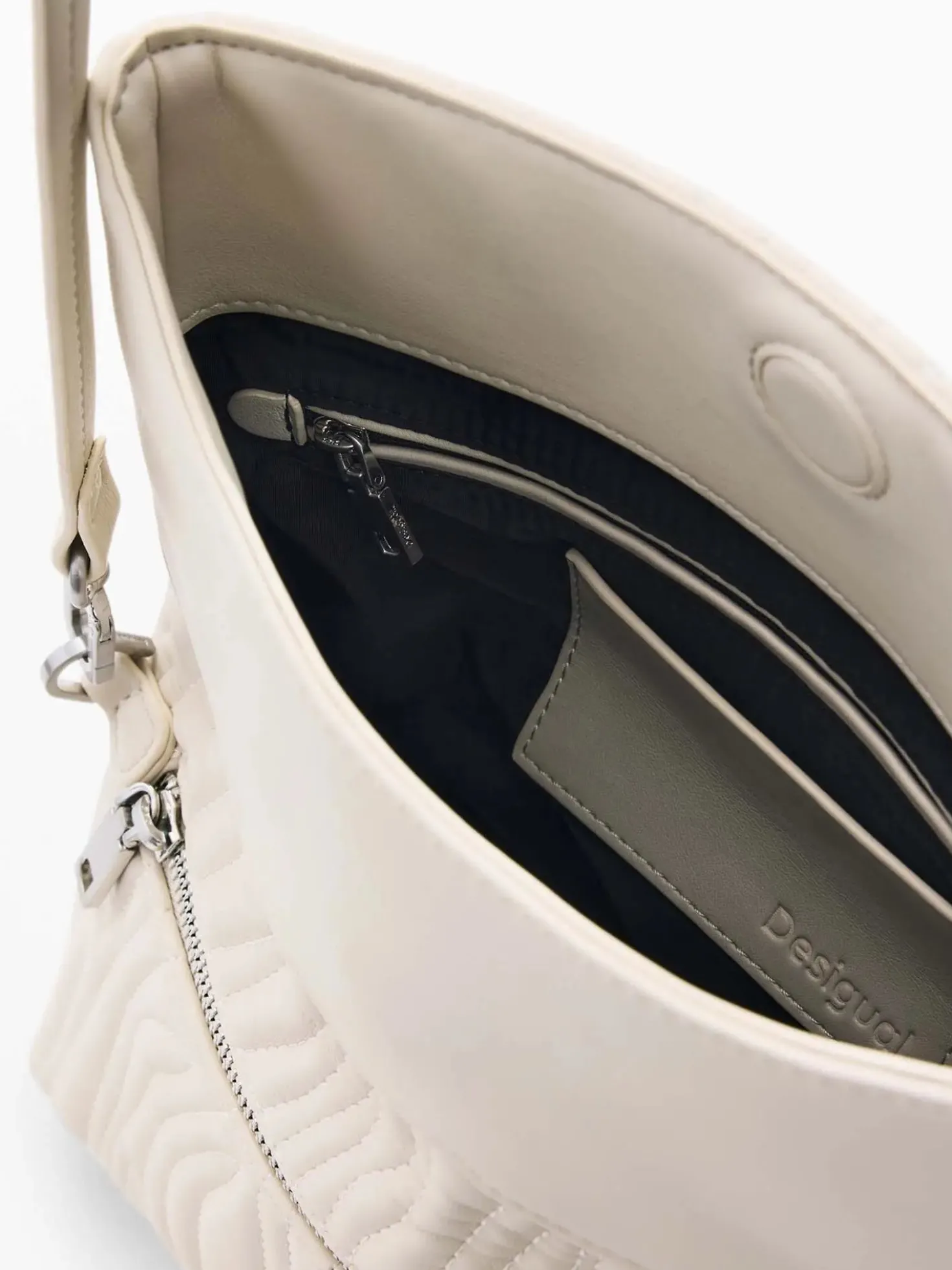 BORSA A MANO DONNA - DESIGUAL BIANCO - 26SAXPBB
