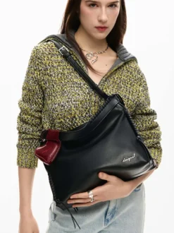 BORSA A MANO DONNA - DESIGUAL NERO - 26SAXP93