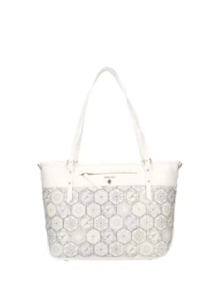 BORSA A MANO DONNA - GATTINONI ROMA BIANCO - BENTD8800WZT