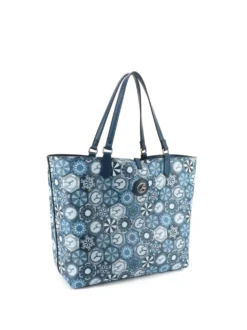 BORSA A MANO DONNA - GATTINONI ROMA BLU - BINTD8011WZT