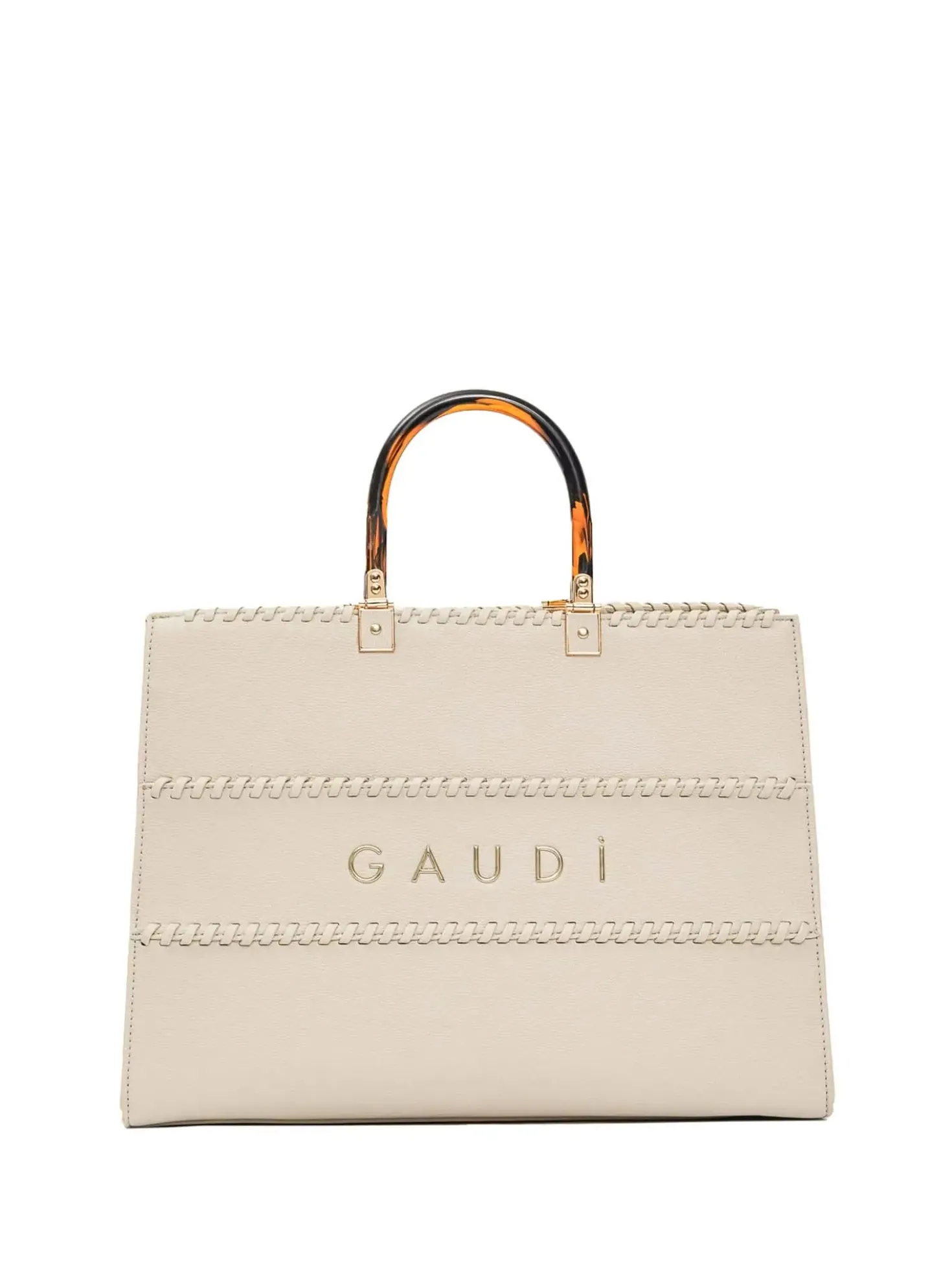 BORSA A MANO DONNA - GAUDI CREMA - V6AE-12750