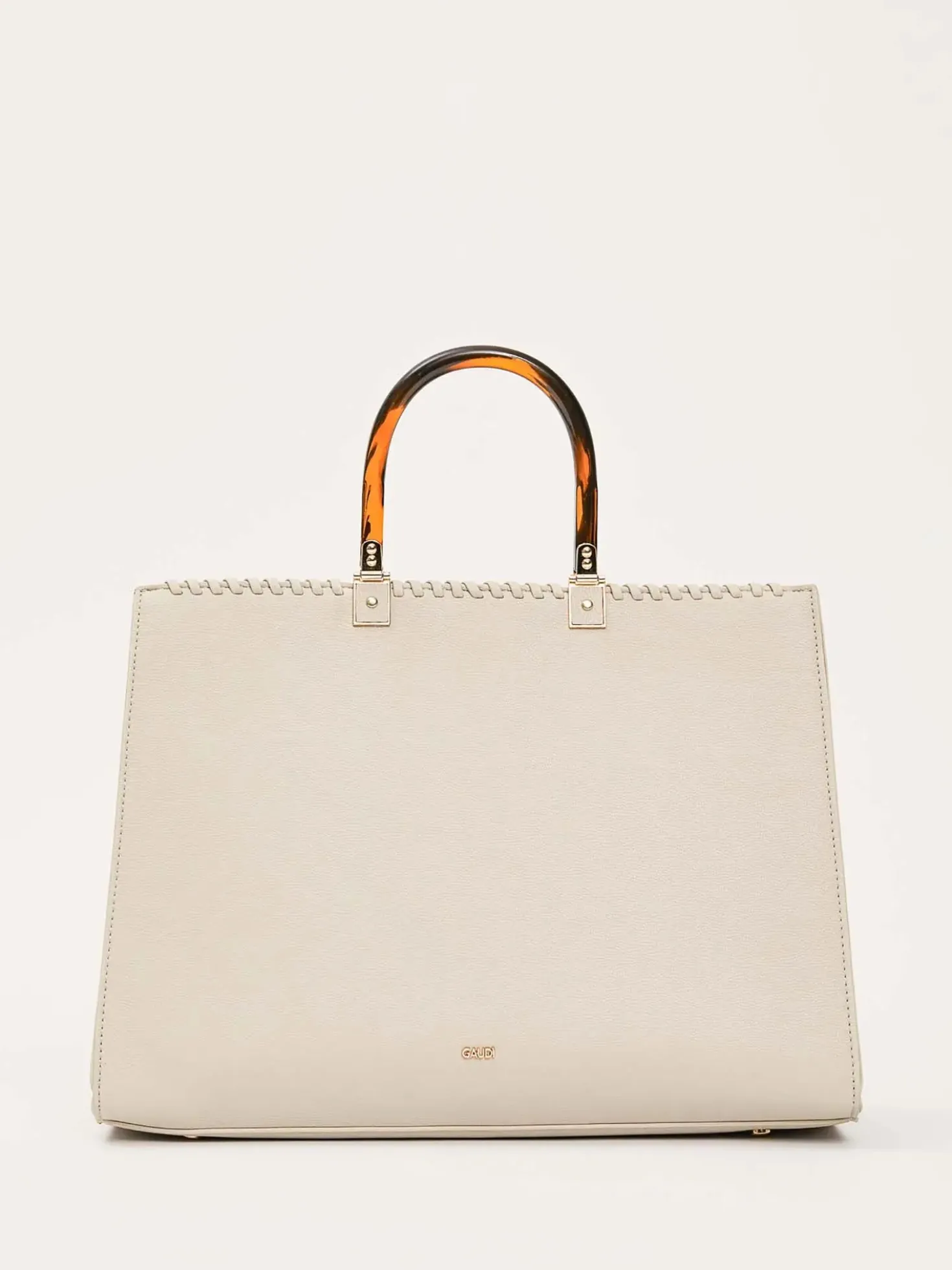 BORSA A MANO DONNA - GAUDI CREMA - V6AE-12750
