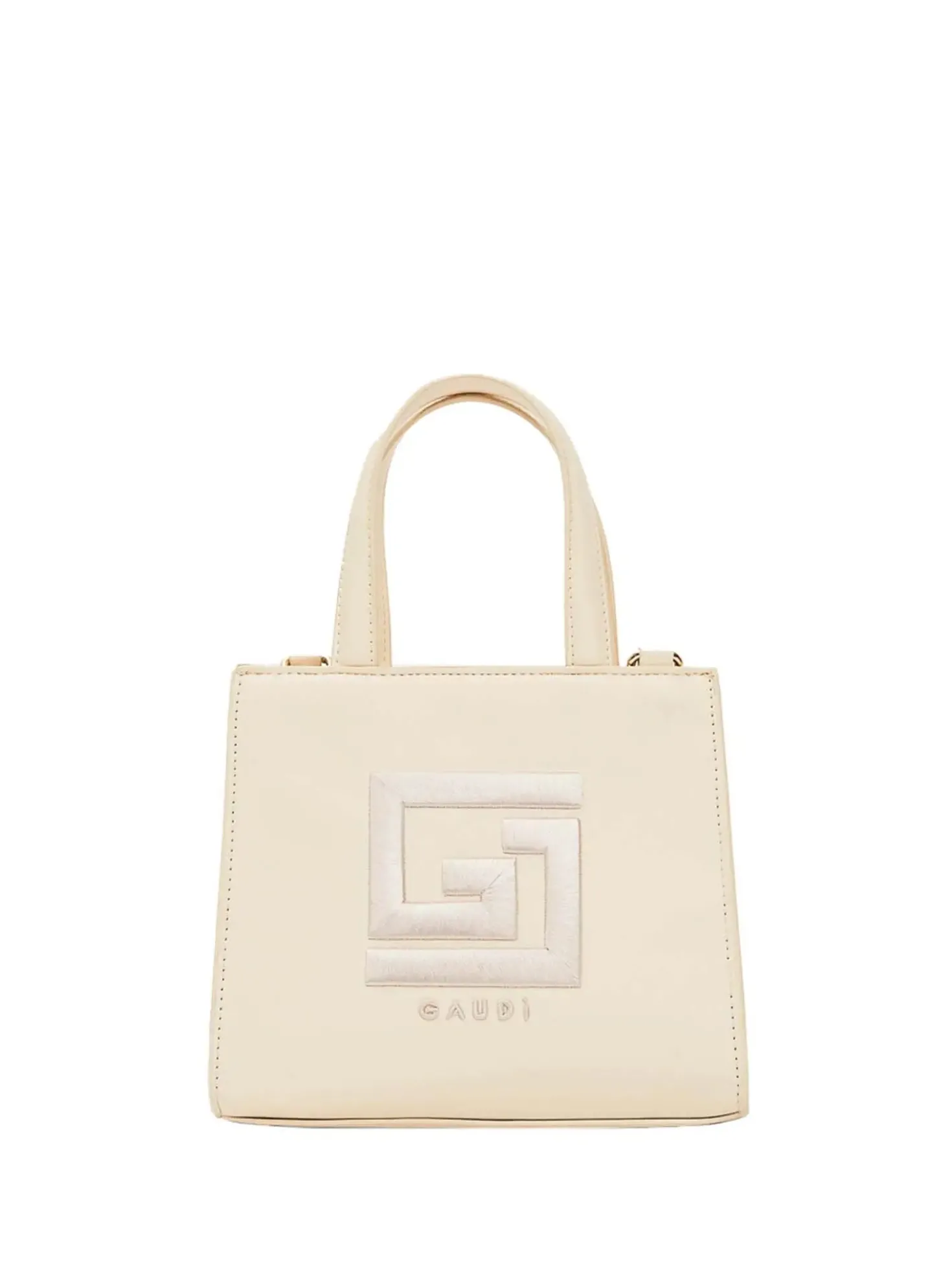 BORSA A MANO DONNA - GAUDI CREMA - V6AE-12731