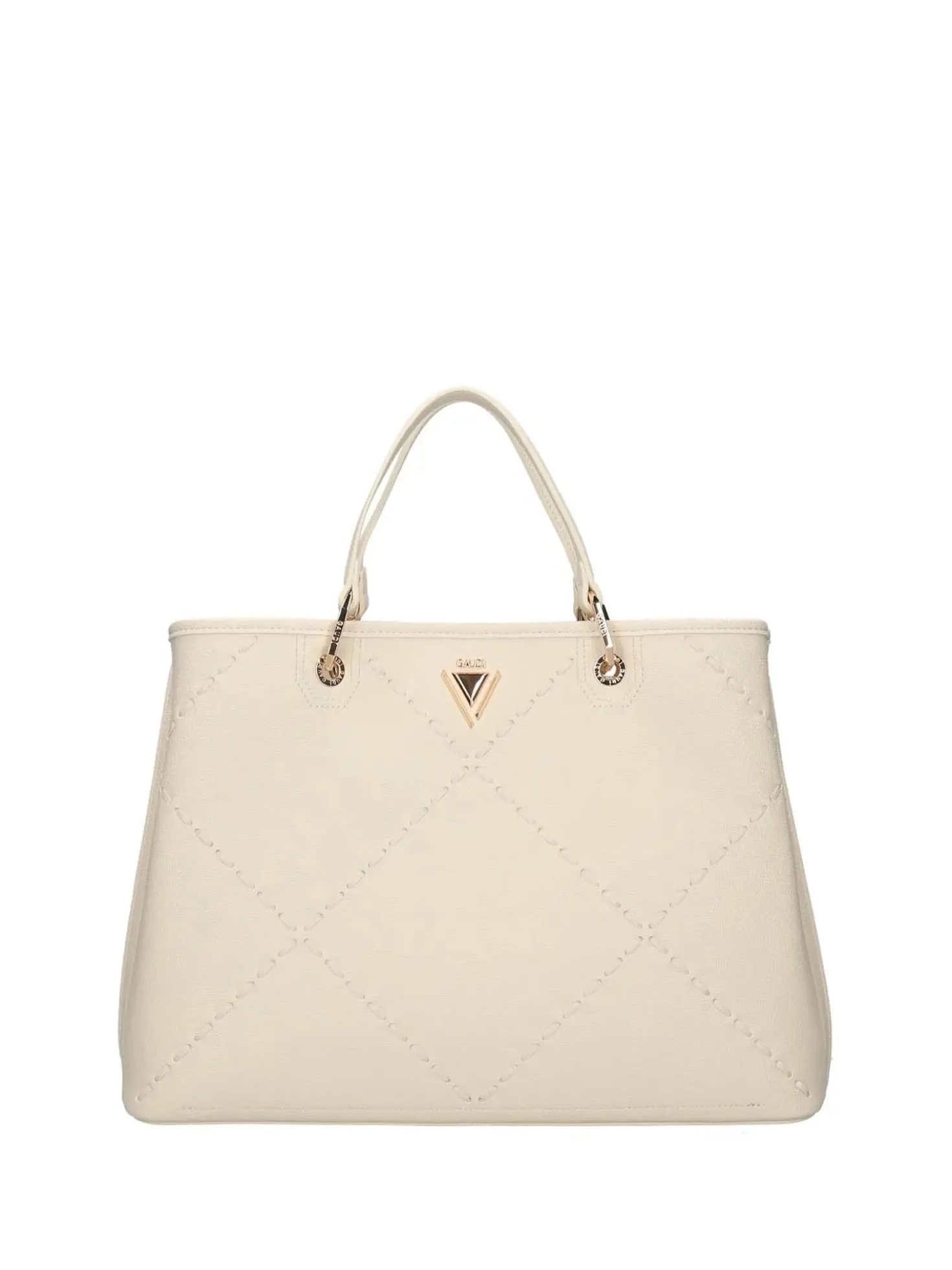 BORSA A MANO DONNA - GAUDI CREMA - V6AE-12790