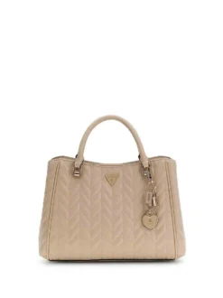 BORSA A MANO DONNA - GUESS BEIGE - HWGG97 41060