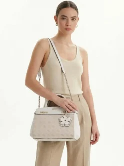 BORSA A MANO DONNA - GUESS BIANCO - HWJP99 02060
