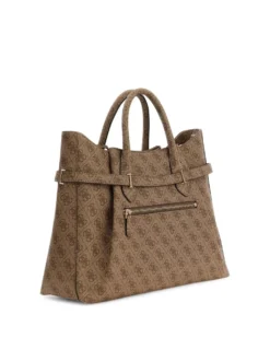 BORSA A MANO DONNA - GUESS MARRONE - HWSG78 33070