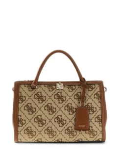 BORSA A MANO DONNA - GUESS MARRONE - HWJG97 55070