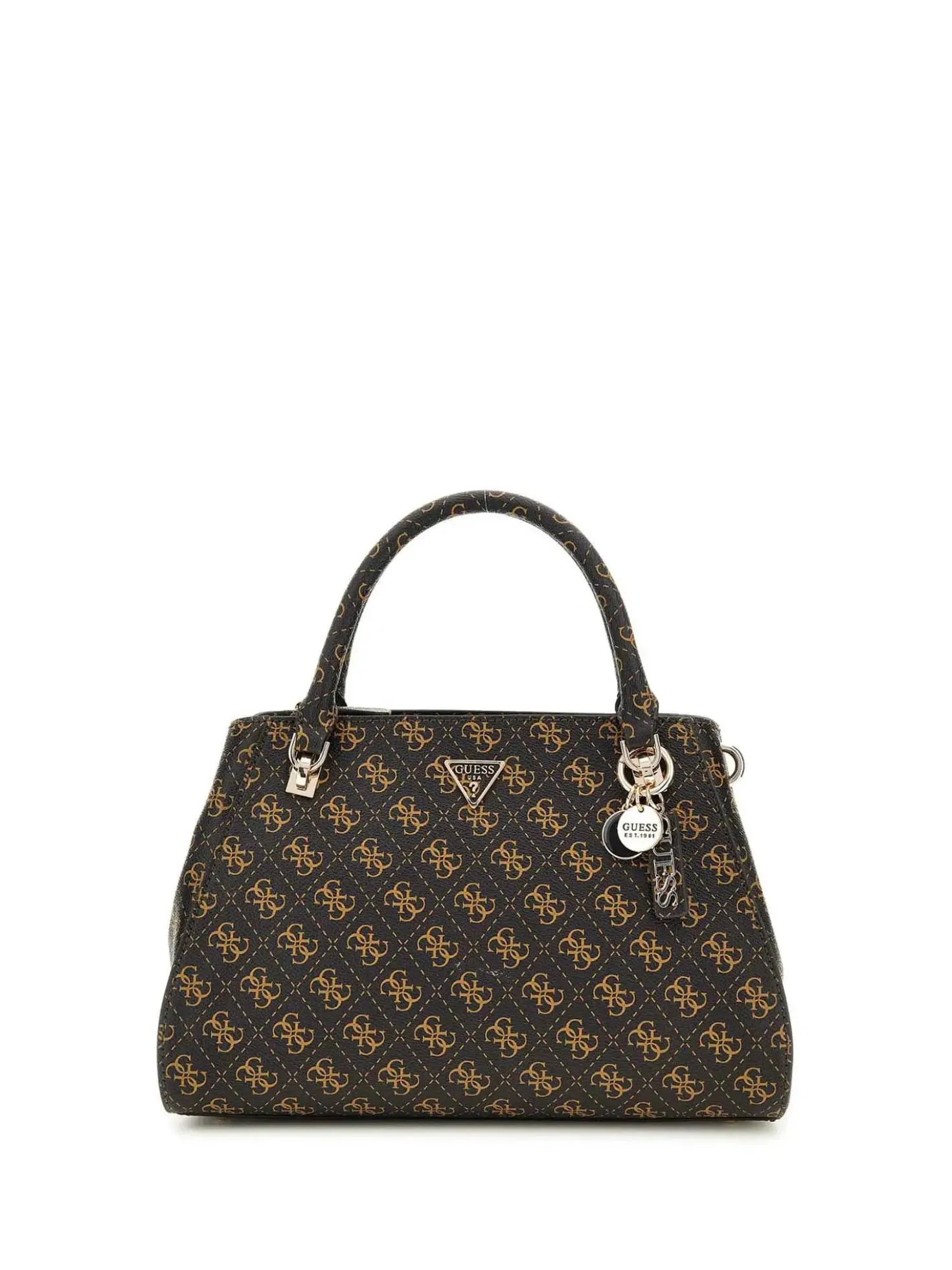 BORSA A MANO DONNA - GUESS MARRONE - HWQG96 72070