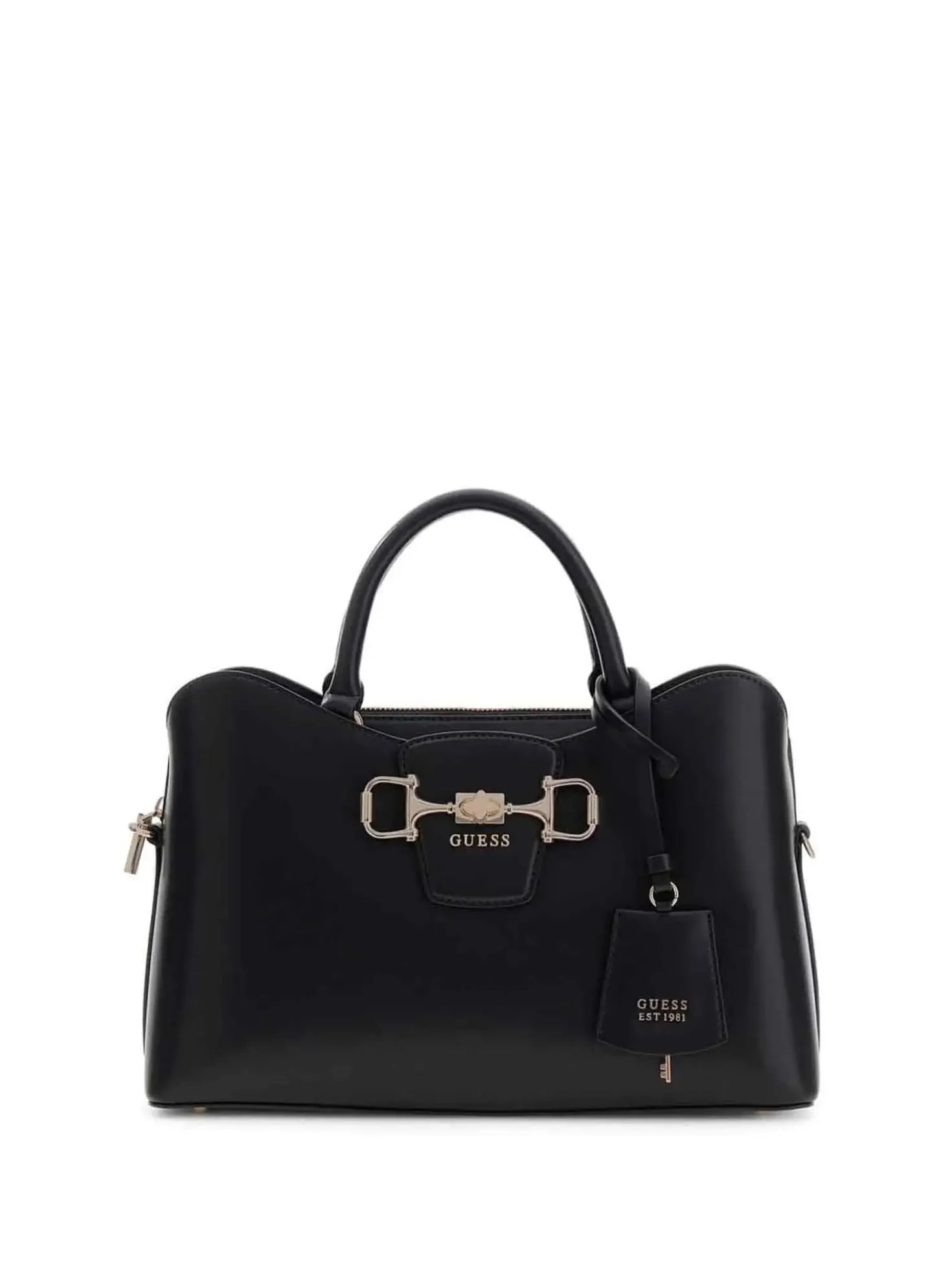 BORSA A MANO DONNA - GUESS NERO - HWVG99 10060