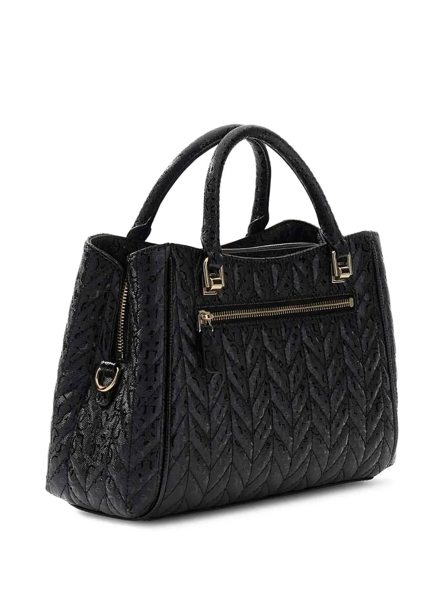 BORSA A MANO DONNA - GUESS NERO - HWGG97 41060