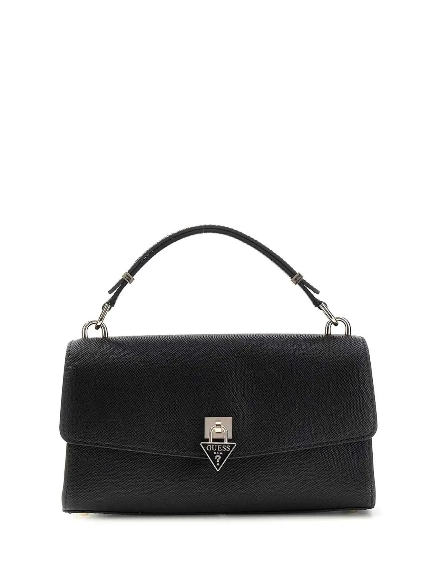 BORSA A MANO DONNA - GUESS NERO - HWZG99 19200