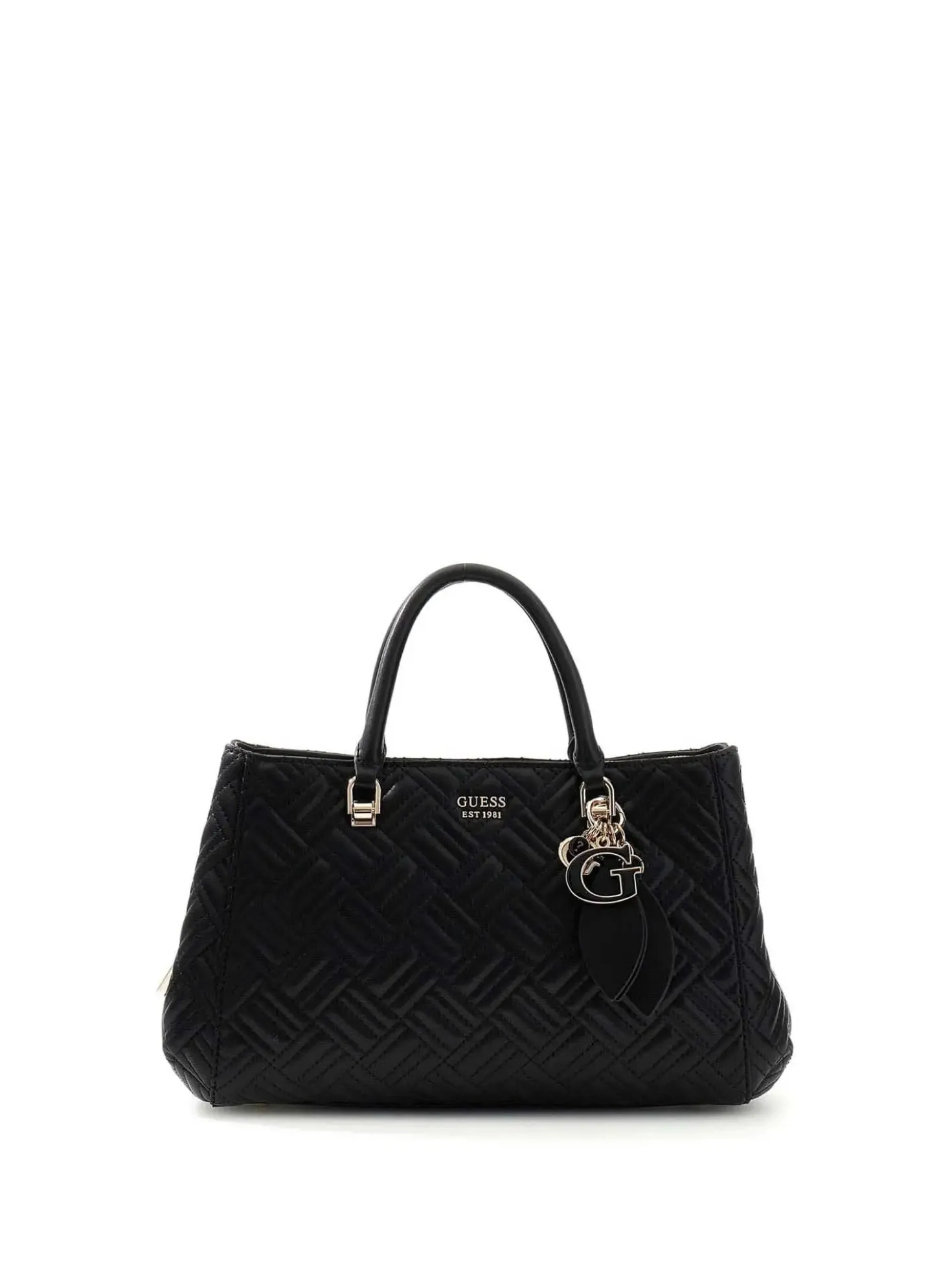 BORSA A MANO DONNA - GUESS NERO - HWQG99 21060