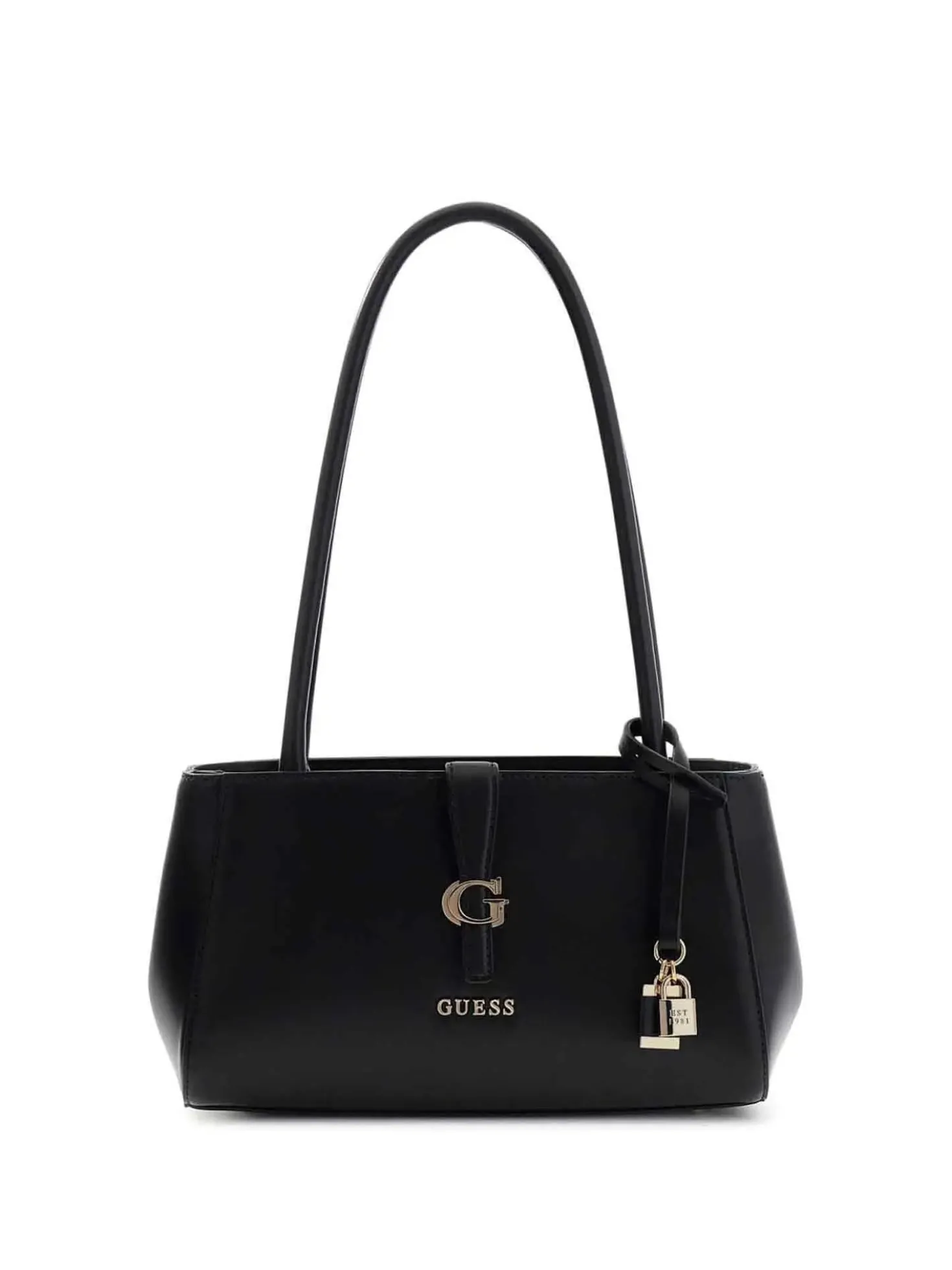 BORSA A MANO DONNA - GUESS NERO - HWVG98 96080