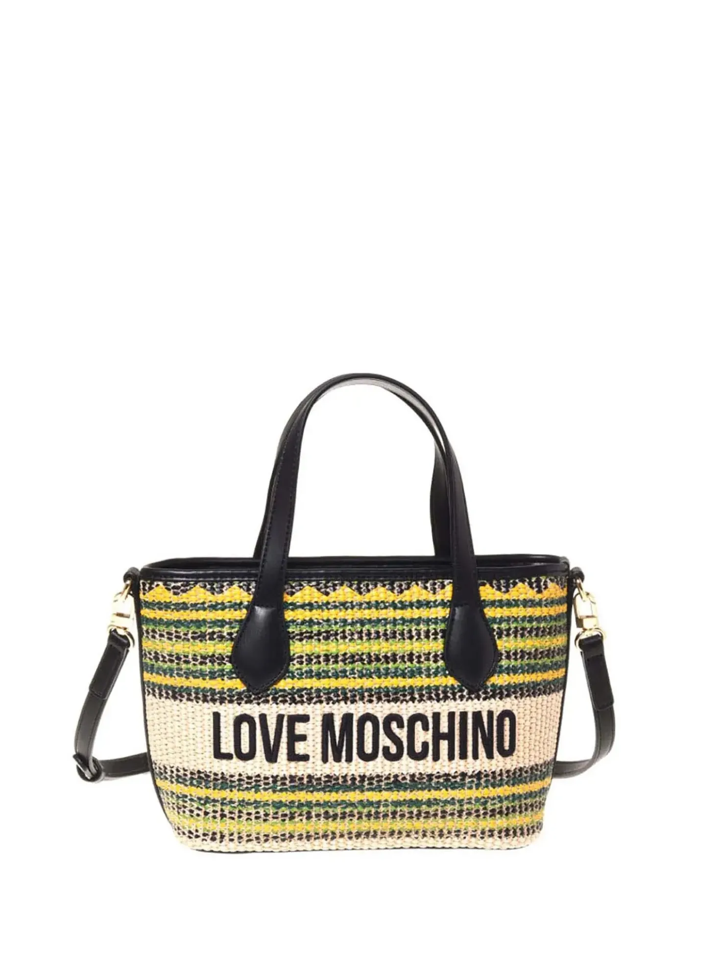 BORSA A MANO DONNA - LOVE MOSCHINO NERO - JC4349PP0OKN3