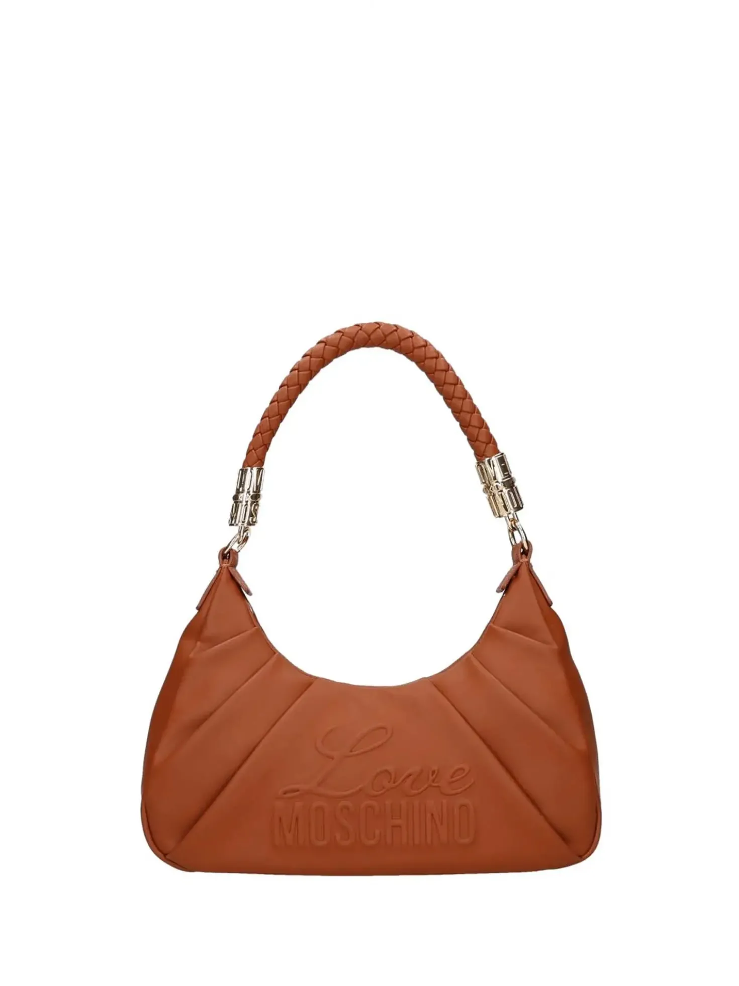 BORSA A MANO DONNA - LOVE MOSCHINO MARRONE - JC4223PP0OKA0