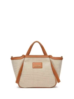 BORSA A MANO DONNA - NERO GIARDINI CUOIO - E644240D