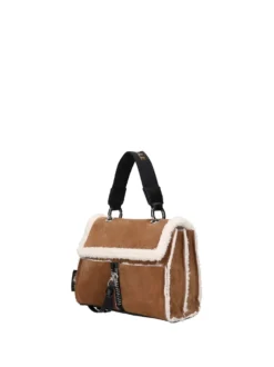 BORSA A MANO DONNA - REBELLE MARRONE - REB0285 P0048