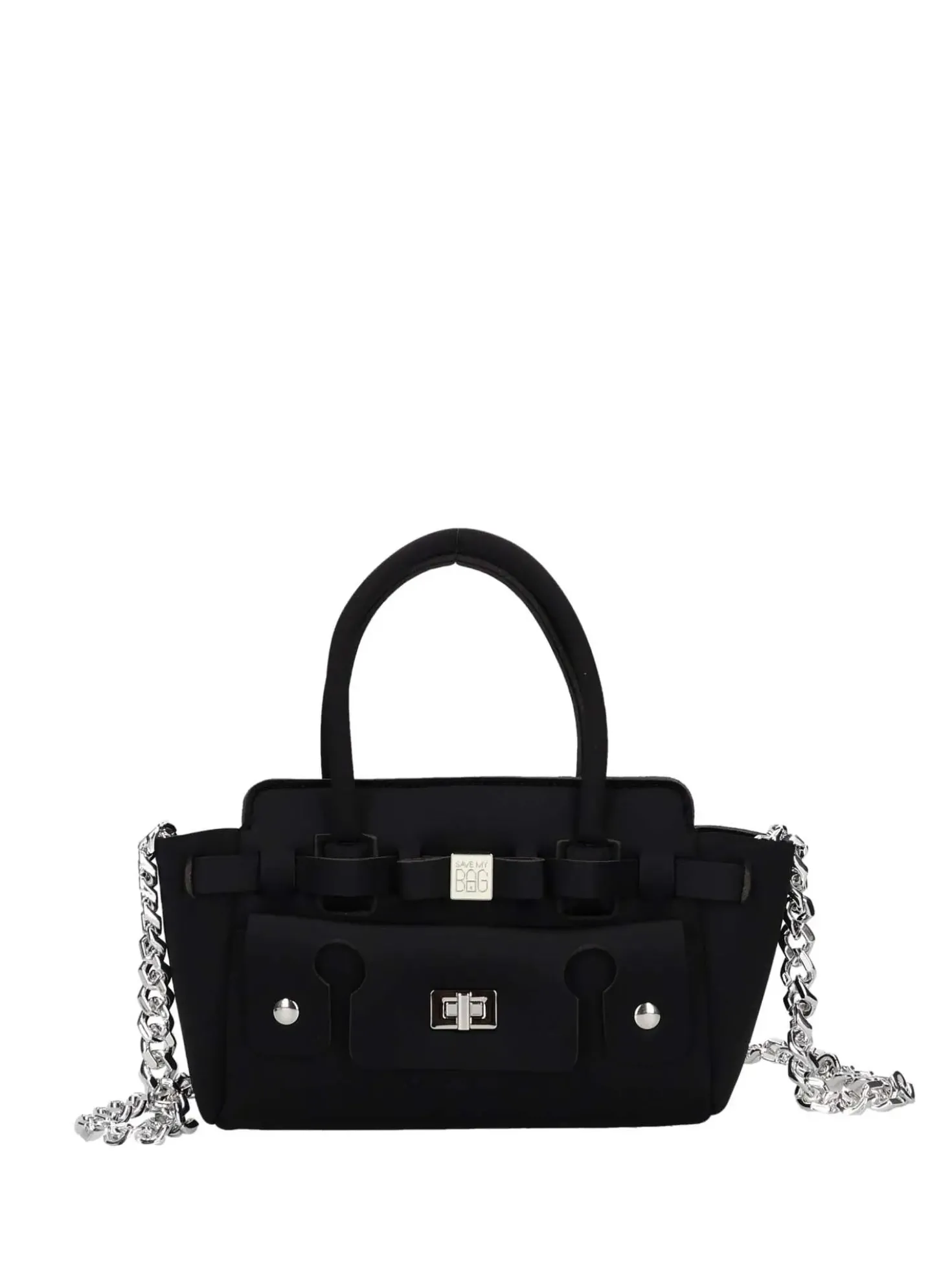 BORSA A MANO DONNA - SAVE MY BAG NERO - S62-CLARA-S-LY