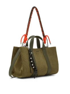 BORSA A MANO DONNA - SUN68 MILITARE - Y46222