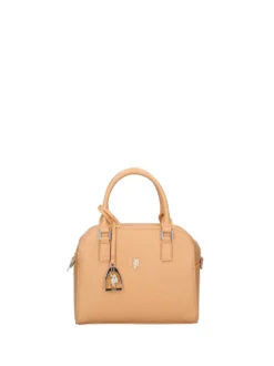 BORSA A MANO DONNA - US POLO ASSN. CAMEL - BEUJE9107WVP