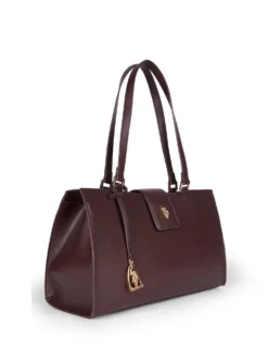 BORSA A MANO DONNA - US POLO ASSN. MARRONE SCURO - BIUJE9379WVP