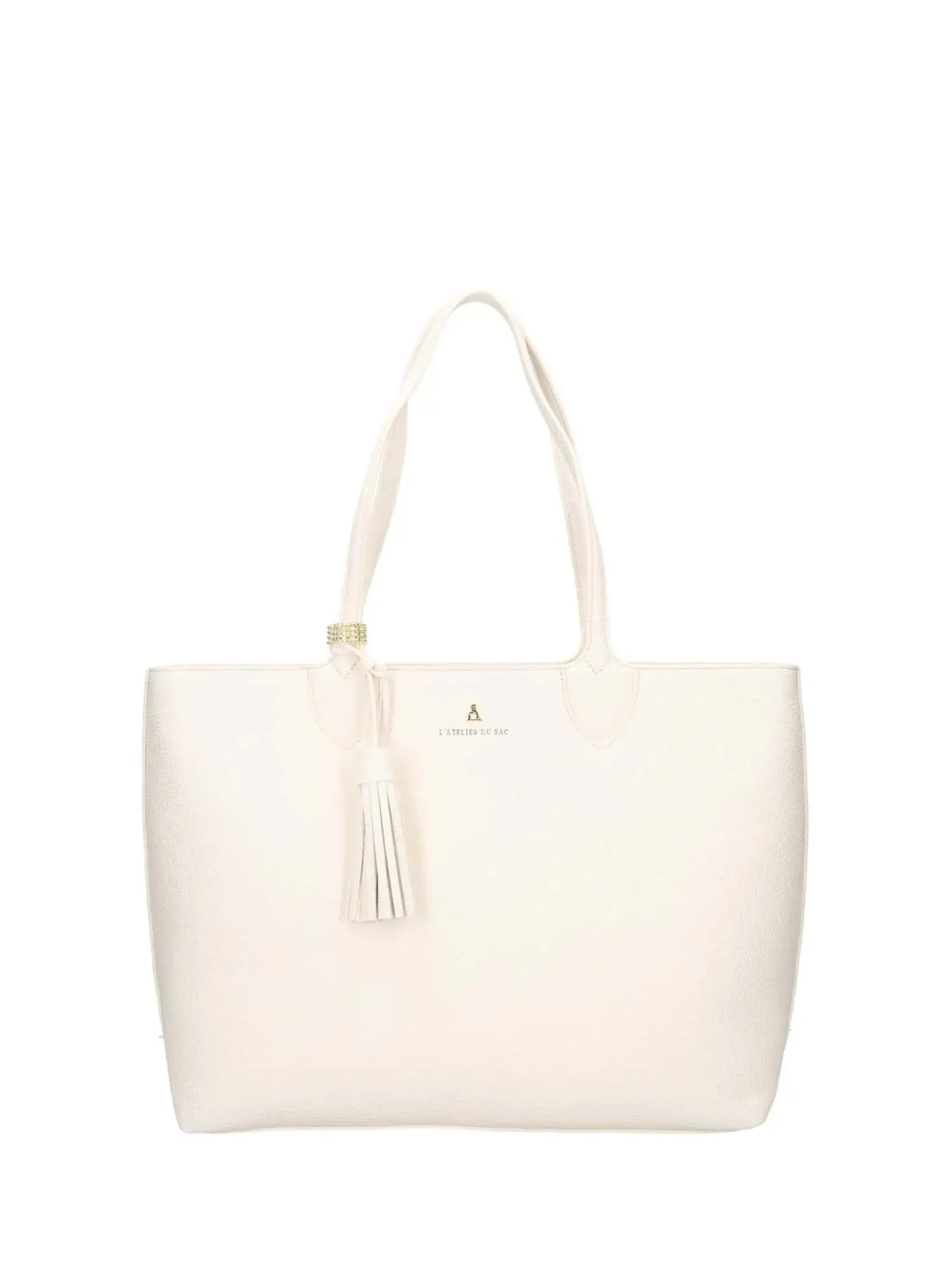 BORSA A SPALLA DONNA - ATELIER DU SAC BIANCO - 19000-CHA-S6B-A