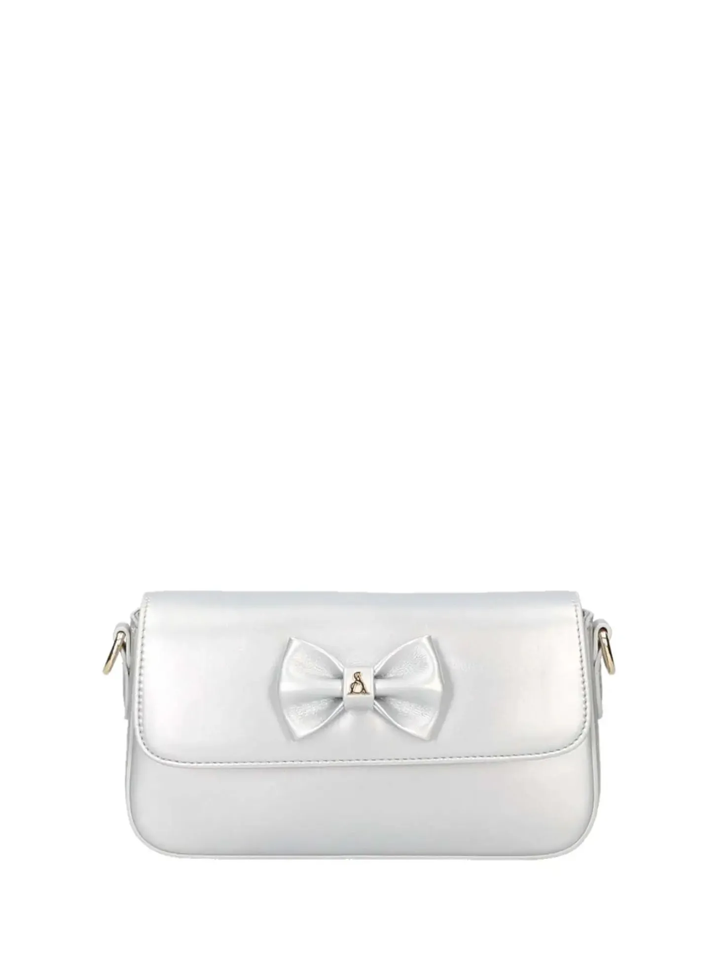 BORSA A SPALLA DONNA - ATELIER DU SAC ARGENTO - 19213-FAN-S6M-A