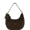 BORSA A SPALLA DONNA - BRACCIALINI MARRONE - B19255-YY