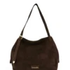 BORSA A SPALLA DONNA - BRACCIALINI MARRONE - B19373-PP