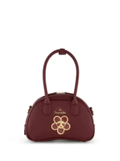 BORSA A SPALLA DONNA - BRACCIALINI BORDEAUX - B19213-YY