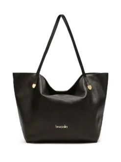 BORSA A SPALLA DONNA - BRACCIALINI NERO - B19031-PP