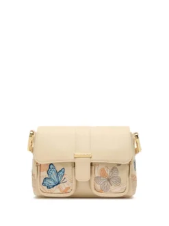 BORSA A SPALLA DONNA - BRACCIALINI BEIGE - B19120-TY