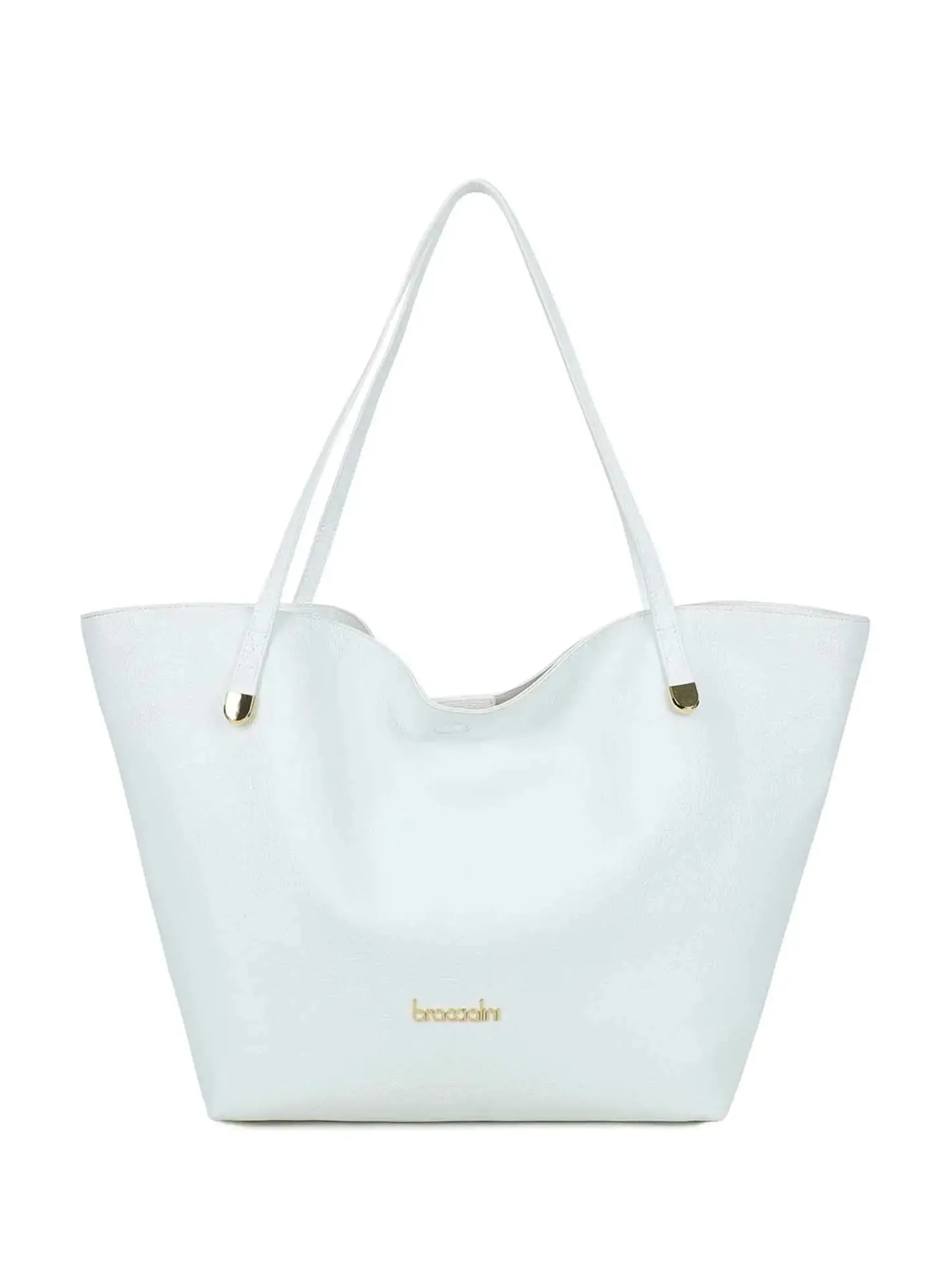 BORSA A SPALLA DONNA - BRACCIALINI BIANCO - B19031-PP