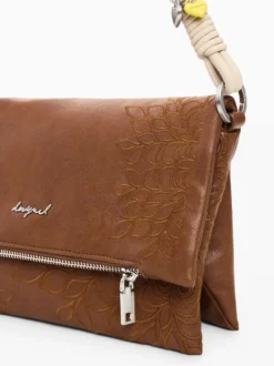 BORSA A SPALLA DONNA - DESIGUAL MARRONE - 26SAXPB8