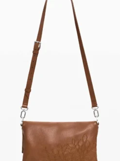 BORSA A SPALLA DONNA - DESIGUAL MARRONE - 26SAXPB8
