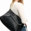 BORSA A SPALLA DONNA - DESIGUAL NERO - 26SAXP66